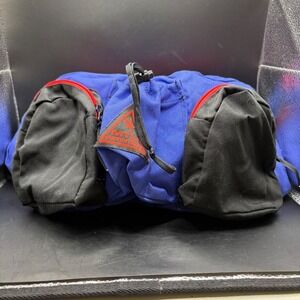 Vintage Cannondale Cycling XXL Hip‎ Pack Fanny Pack Blue Red Black Bike Bag
